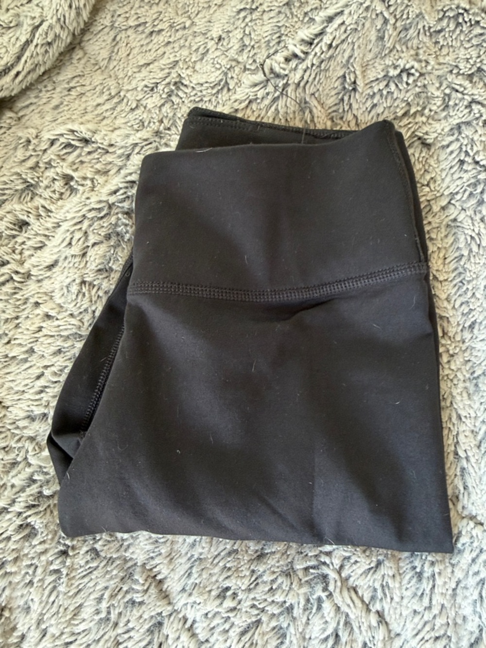 Nike Black woman’s Performance Leggings with White Swoosh